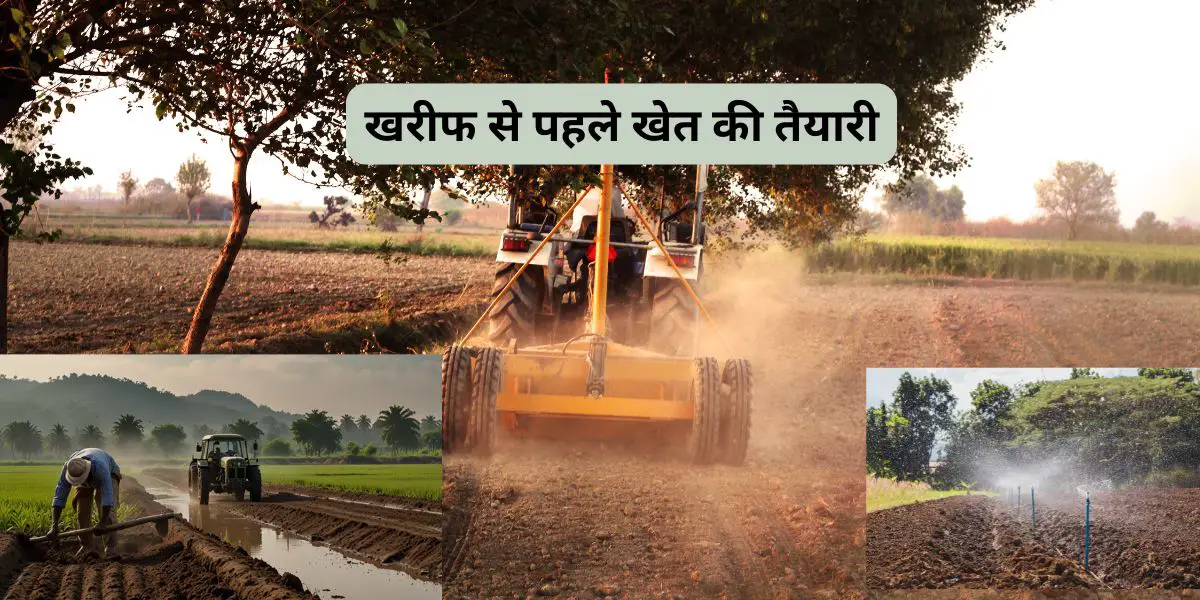 Read more about the article Kharif se pahale khet ki taiyari ke 6 tips and techniques! खरीफ से पहले खेत की तैयारी: टिप्स और तकनीकें!
