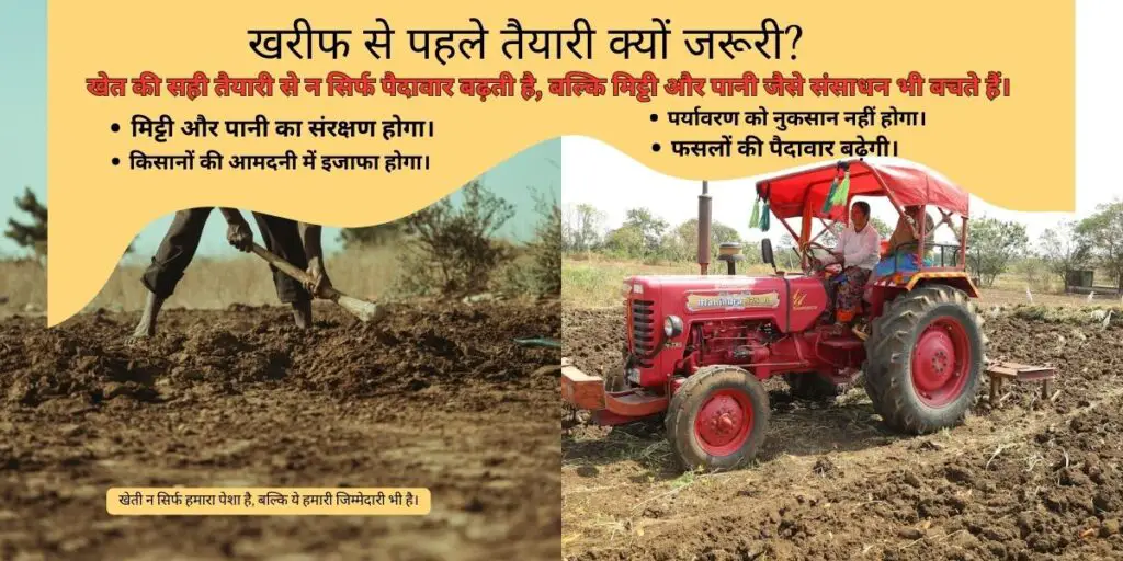 Kharif se pahale khet ki taiyari ke 6 tips and techniques! खरीफ से पहले खेत की तैयारी: टिप्स और तकनीकें! 1 Kharif se pahale khet ki taiyari ke 6 tips and techniques!